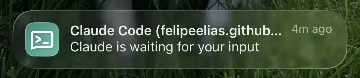 ntfy notification on phone